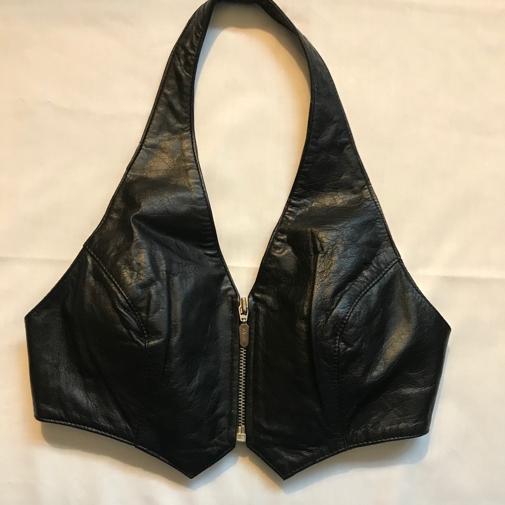 Leather halter